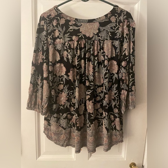 Lucky Brand floral top - Picture 3 of 3